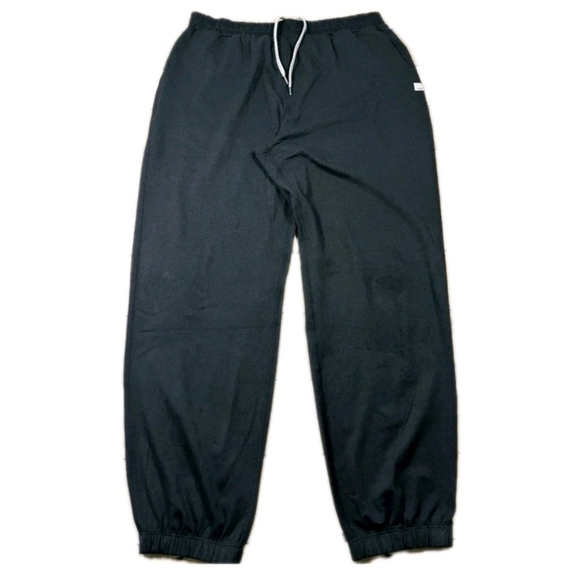 Vuori Women’s Boyfriend Cargo Sweatpant Black Heather Size Large - Picture 2 of 14